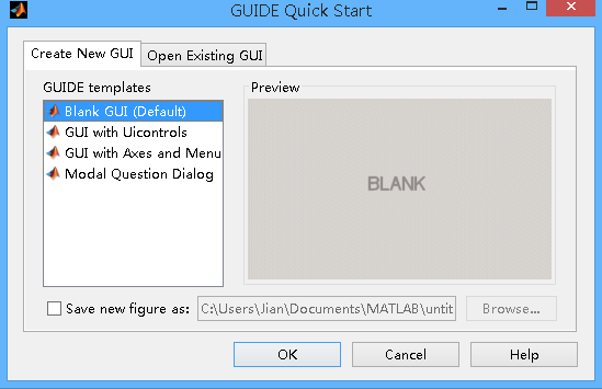一个matlab GUI使用例子，pop-up menu的用法